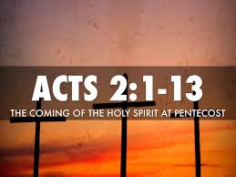 Acts 2 1-13 Sunday Service (9/23/18)