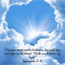 Scripture Memory Verse Ephesians 5:8 (2.8.19)