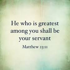 Matthew 23:11 Scripture Memory Verse (2/22/19)