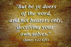 Scripture Memory Verse James 1:22 (6/28/19)