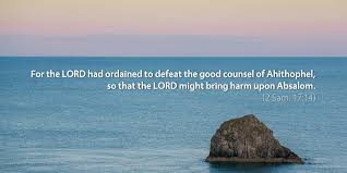 2 Samuel 17 1-27 Friday Night Bible Study (7-12-19) Greg Tyra,  Pastor