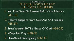 2 Samuel Chapter 15 1-37 Friday Night Bible Study (7-5-19)