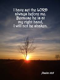Scripture Memory Verse Pslam 16:8 (8.23.19)