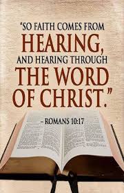 Romans 10:17 Scripture Memory Verse (11/1/19)