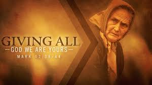 Mark 12:38-44 Sunday Teaching (11-1-20) Some Gave it All by Pastor Greg Tyra