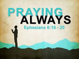 Ephesians 6:18-20 Scripture Memory Verse (12/4/20)