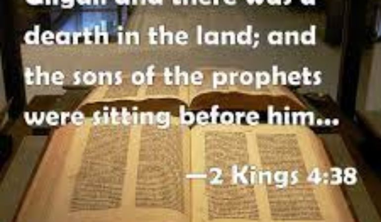 2 Kings 4:38 Friday night Bible Study (4/2/21) Pastor Greg Tyra