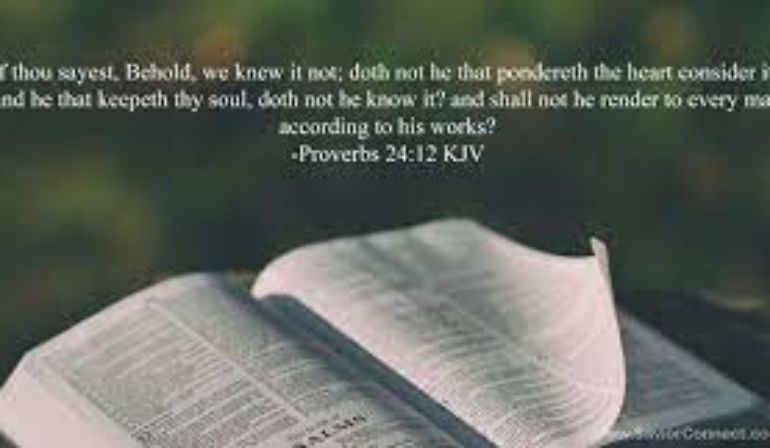 Proverbs 24:11 Scripture Memory Verse (7/23/21) Pastor Greg Tyra