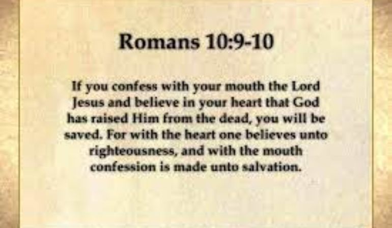 Romans 10:9-10 Scripture Memory Verse (9/17/21) Pastor Greg Tyra