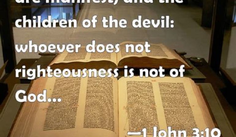1 John 3  10-15 Sunday Teaching (1-16-2022) Pastor Greg Tyra