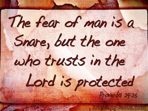 Proverbs 29:25 Scripture Memory Verse (3/11/22) Pastor Greg Tyra
