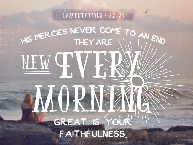 Lamentations 3:22-23 Scripture Memory Verse (04/01/2022) Pastor Greg Tyra