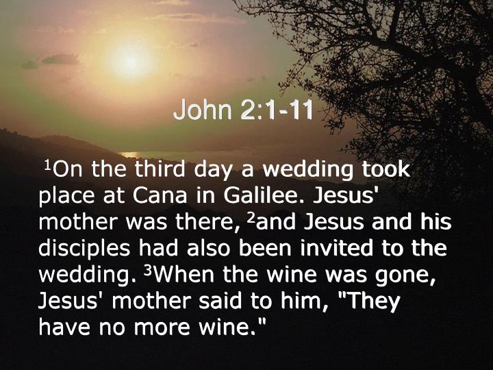 John 2:1-11 Sunday Teaching (7/24/2022) Pastor Greg Tyra