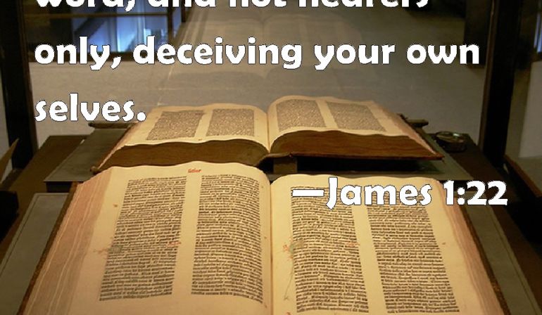 James 1:22 Scripture Memory Verse (10-21-22) Pastor Greg Tyra