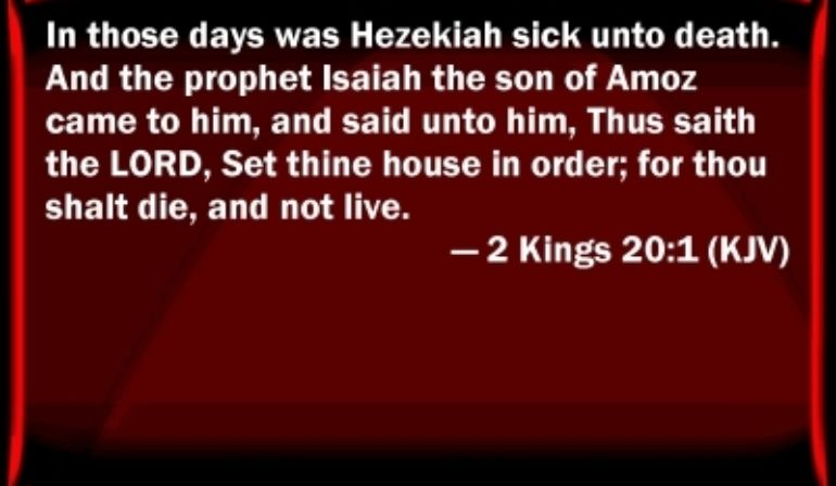2 Kings 20:1-21 Bible Study (11/11/2022) Pastor Greg Tyra
