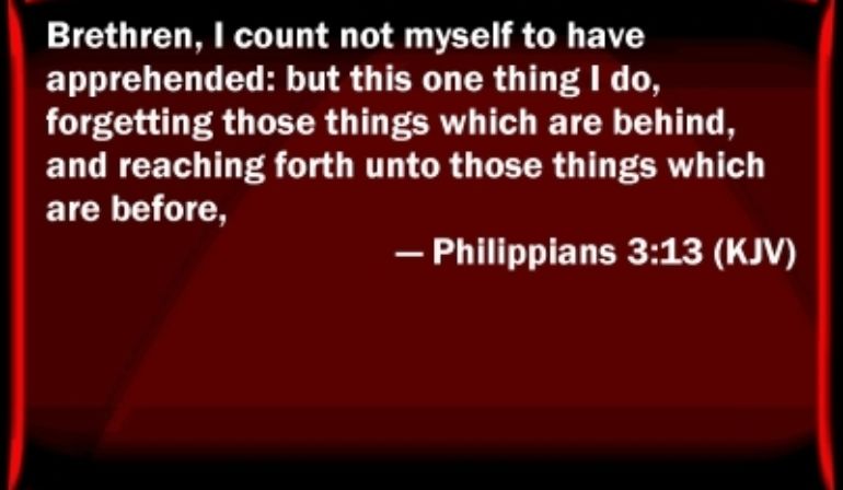 Philippians 3:13 Bible Study (1-27-23) Pastor Greg Tyra