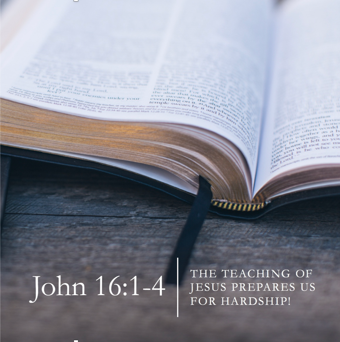 John 16:1-4 Sunday Teaching (9-24-23) Pastor Greg Tyra