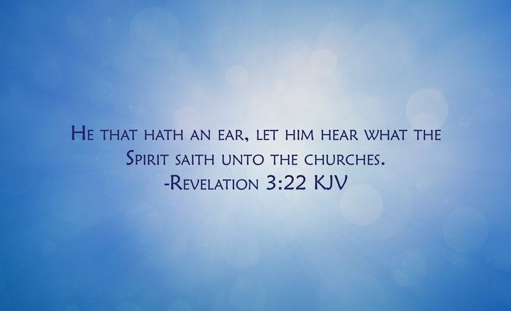 Revelation 3:22 Scripture Memory (12-1-23) Pastor Greg Tyra