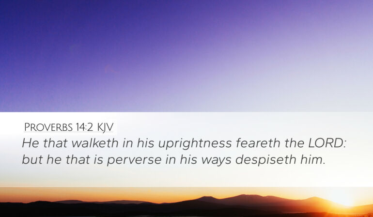 Proverbs 14:2 Scripture Memory (6/14/24) Pastor Greg Tyra