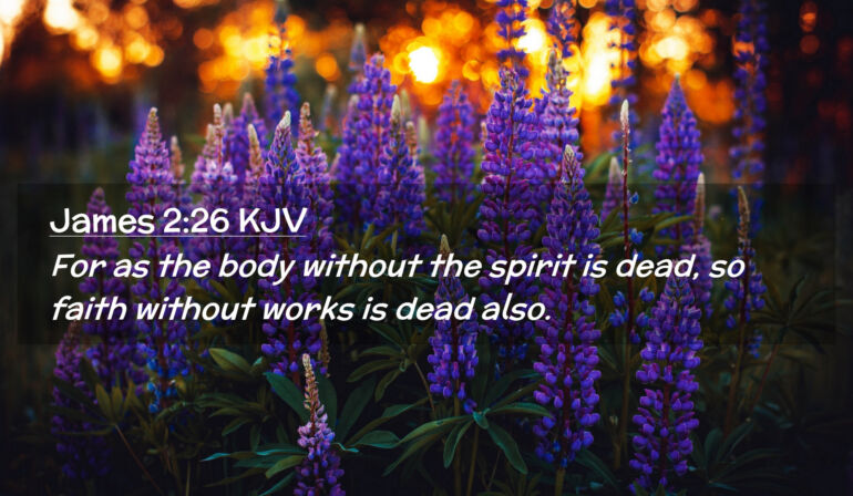 James 2:26 Scripture Memory (10/4/24) Pastor Greg Tyra